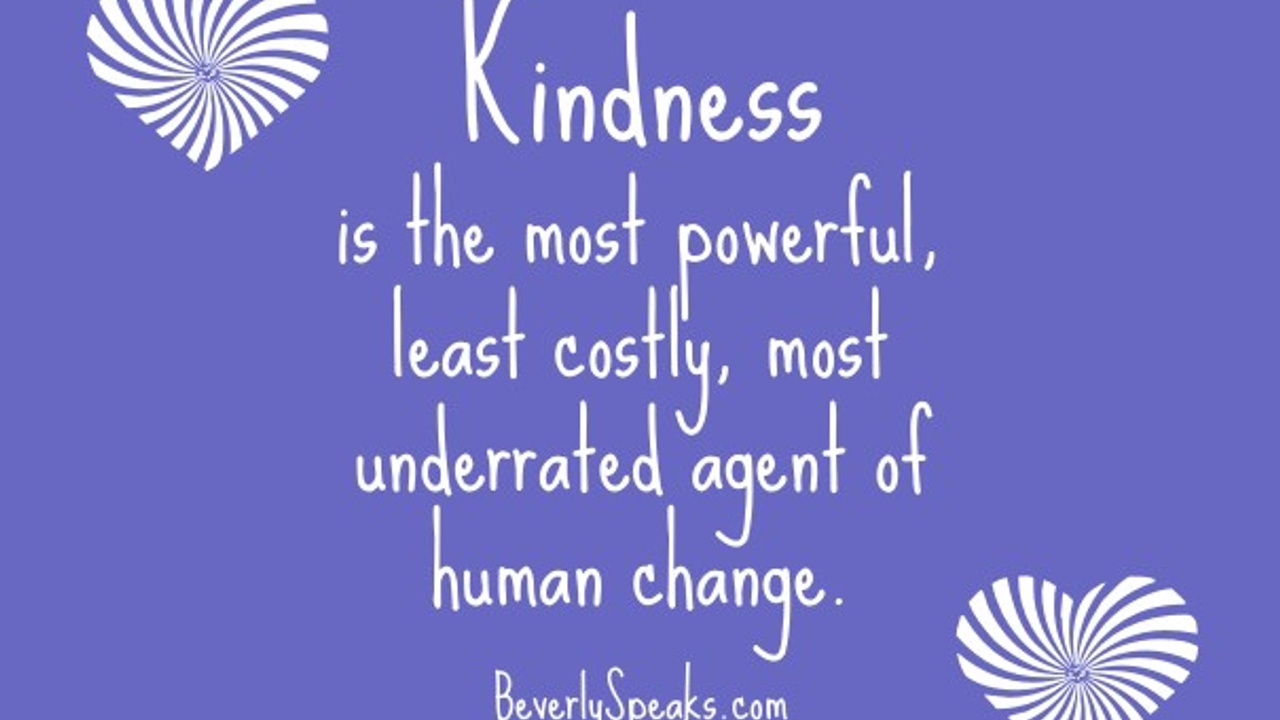 The Power of Kindness￼